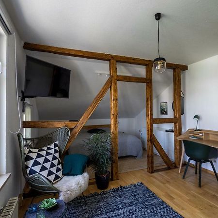 Stilvolles Zentrumsnahes Wohlfuehl-Appartment Leipzig Exteriör bild