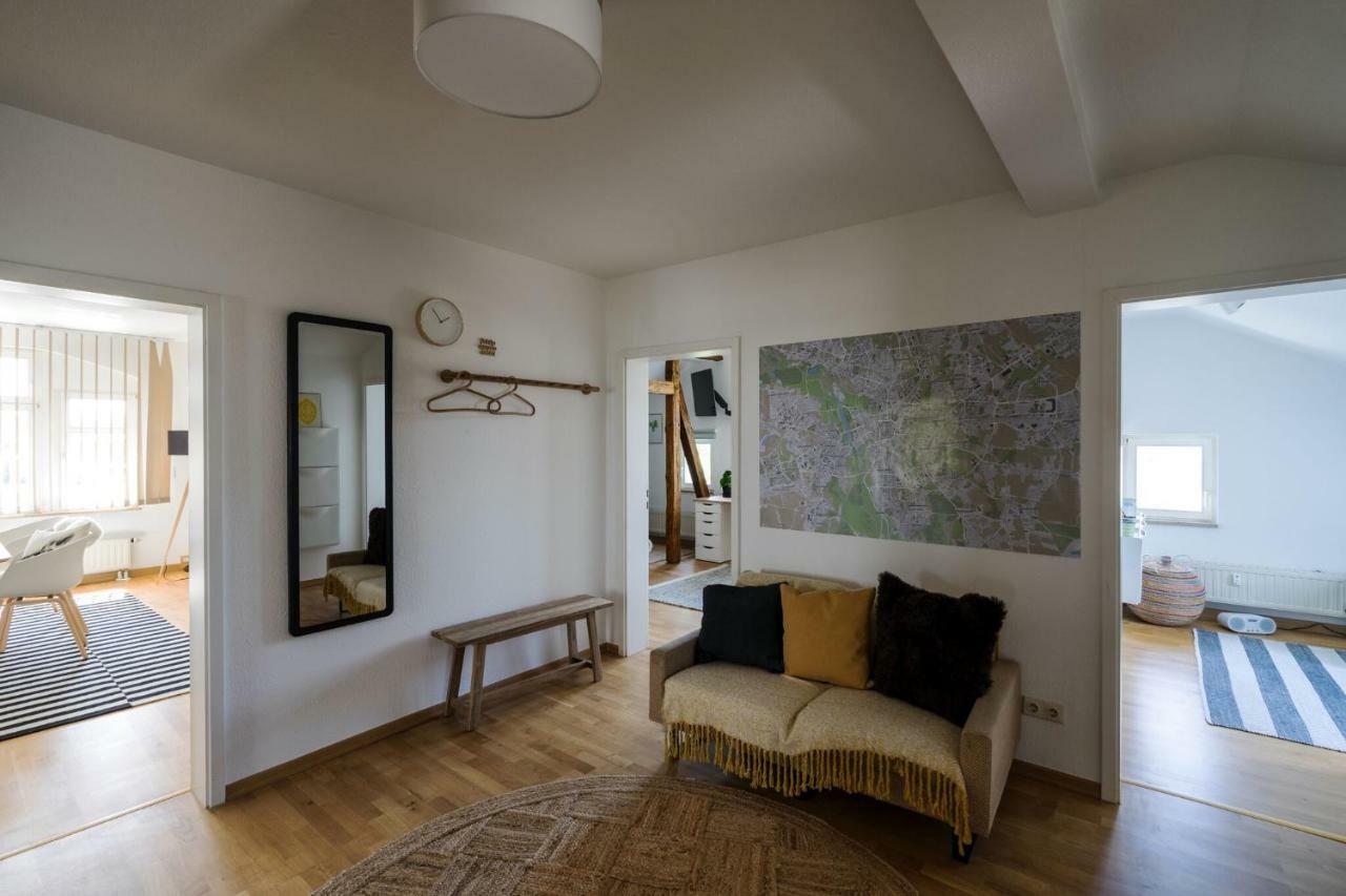 Stilvolles Zentrumsnahes Wohlfuehl-Appartment Leipzig Exteriör bild